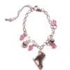 Ice Skating Jewelry - Bracelet With Pink Charms -Figure Skating Equipment Shop 01 75049.1559074774