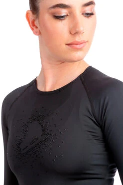 Elite Xpression - Black Skate Top - Black -Figure Skating Equipment Shop 02431877d2df 16111.1629371031