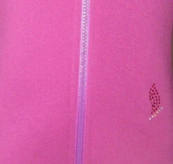 Pink Ice Skating Jacket With "Lay Back" Applique -Figure Skating Equipment Shop 030 39368.1667938469