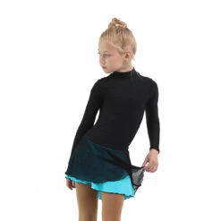 IceDress - Figure Skating Skirts - Harmony (Black With Turquoise ) -Figure Skating Equipment Shop 06622b8b21d9 91664 19051 24582.1582513594