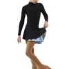 IceDress - Figure Skating Skirts - Harmony (Black With Pearl Blue ) -Figure Skating Equipment Shop 0b57076c570d 50500 13808.1582480331