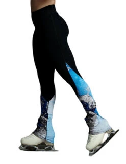 Elite Xpression - High Waist Black Legging - Marbled Blue -Figure Skating Equipment Shop 1 PhotoRoom.1685363630 87585.1685365456