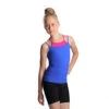 IceDress - Two-color Figure Skating Cami Top (Cornflower And Fuchsia) -Figure Skating Equipment Shop 1.1672310466 44894.1672314455