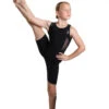 Icedress - Racerback Tank And Shorts (Black) -Figure Skating Equipment Shop 1.1672313652 31793.1672314808