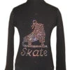 Black Jacket With "Skate" Applique -Figure Skating Equipment Shop 108 68205.1667938355