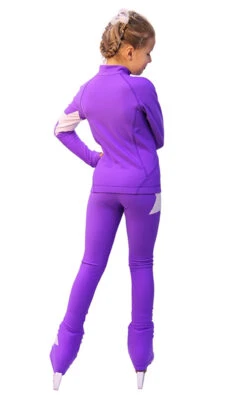 IceDress Figure Skating Outfit - Thermal - Star (with Pants) (Purple With White) -Figure Skating Equipment Shop 1746d9a9a57d 30125 62858 51727 05733 27469 80919.1582448145