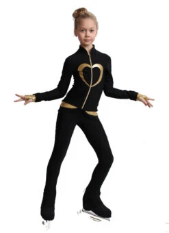 IceDress Figure Skating Outfit - Thermal - Tutti Frutti(Black With Gold) -Figure Skating Equipment Shop 1 00365 70966 80247.1582515086