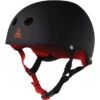 Triple Eight Sweatsaver Rollerskating Helmet - Black Rubber W/ Red 1 Triple Eight Sweatsaver Rollerskating Helmet - Black Rubber W/ Red -Figure Skating Equipment Shop 1 15646.1637240096