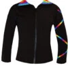 Criss Cross Poly/Spandex Spectrum Gold Ice Skating Jacket XJ721 1 Criss Cross Poly/Spandex Spectrum Gold Ice Skating Jacket XJ721 -Figure Skating Equipment Shop 1 15837.1667941187