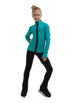 IceDress Figure Skating Pants - Thermal - Kant (Mint With Black) -Figure Skating Equipment Shop 1 40467 97015 56665.1582512601
