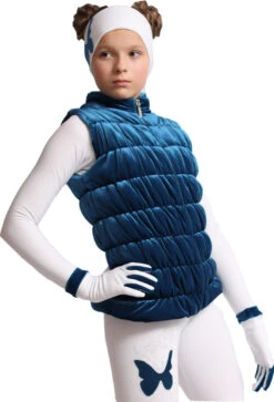 IceDress Figure Skating Vest - Thermal - Velvet (Aquamarine) -Figure Skating Equipment Shop 1 47833 36316 98774 84893.1582513484