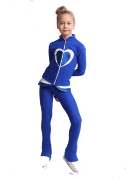 IceDress Figure Skating Outfit - Thermal - Tutti Frutti(Cornflower, White)