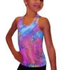 Ice Skating Tank Top - Neon Lights 1 Ice Skating Tank Top - Neon Lights -Figure Skating Equipment Shop 1 66692.1667941739