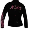 Personalized Ice Skating Jacket With Pink "Neon Swirls" Applique (Final Sale) -Figure Skating Equipment Shop 1 67415.1578403378