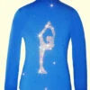 Blue Figure Skating Jacket With "Biellmann" Applique -Figure Skating Equipment Shop 1 72678.1667941062