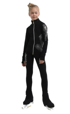IceDress Figure Skating Pants - Thermal - Firebird (Black) -Figure Skating Equipment Shop 1 82531 41436 17207.1582514841