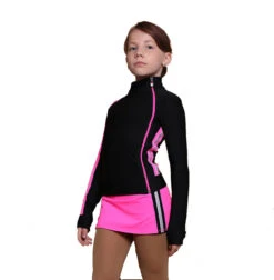 IceDress Figure Skating Skirt - Thermal - Olympus (Hot Pink With Black) -Figure Skating Equipment Shop 1c70990d9802 97519 78633.1601493901