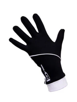 Icedress - Thermal Figure Skating Gloves "IceDress" (Black And White)