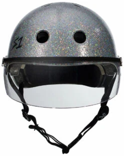 S1 Lifer Visor Helmet - Gen 2 - Silver Gloss Glitter W/ Clear Visor 9 S1 Lifer Visor Helmet - Gen 2 - Silver Gloss Glitter W/ Clear Visor -Figure Skating Equipment Shop 1fb18768ab43 82475.1576796667