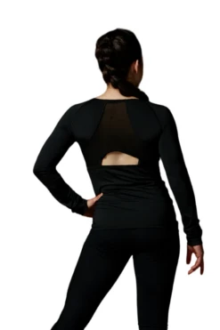 Elite Xpression - Performance Long Sleeve Shirt-Mesh Insert -Figure Skating Equipment Shop 2 PhotoRoom.png PhotoRoom 26069.1685365358