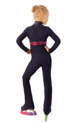 IceDress - Figure Skating Training Overalls -Style (Dark Gray-Blue) -Figure Skating Equipment Shop 23cf2d70ead6 65313 73094 87290.1582437641