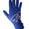 Icedress - Thermal Figure Skating Gloves "Shine" (Cornflower With Rhinestones) -Figure Skating Equipment Shop 25680ec342e9 14615.1553865871