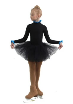 IceDress - Thermal Body (Black With Blue Flounce) -Figure Skating Equipment Shop 2754e4ee06d3 11149 09312.1582428257