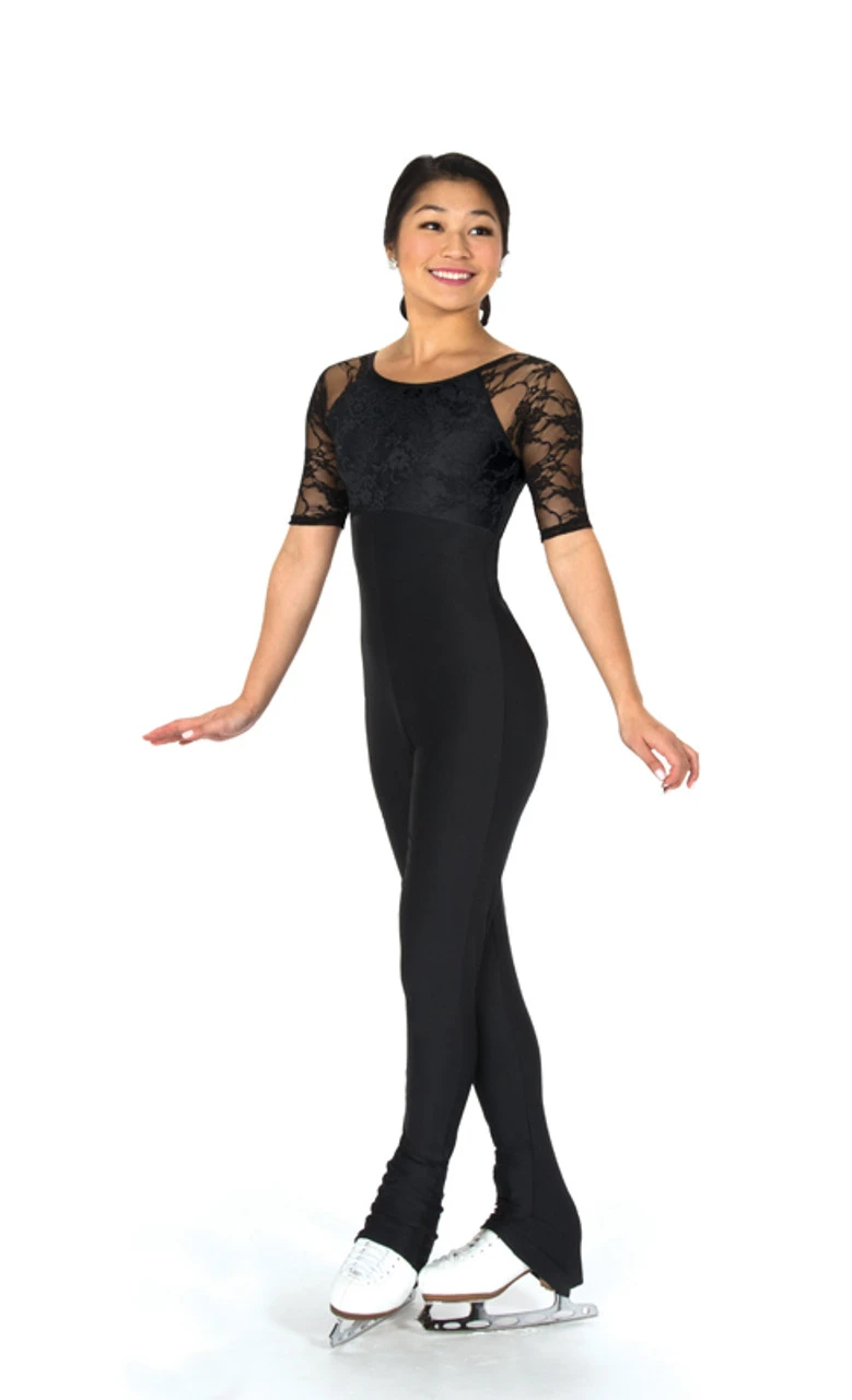 294 Jerry's Lace Overlay Catsuit 4 294 Jerry's Lace Overlay Catsuit - Image 2