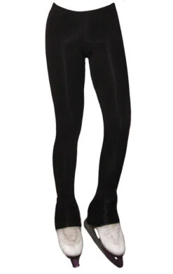 Ice Skating Pants With "Love & Skate Ornament " Rhinestone Design -Figure Skating Equipment Shop 2 01713.1667940480