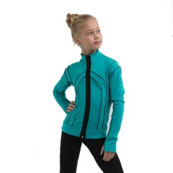 IceDress Figure Skating Pants - Thermal - Kant (Mint With Black) -Figure Skating Equipment Shop 2 14874 64085 84002.1582512601