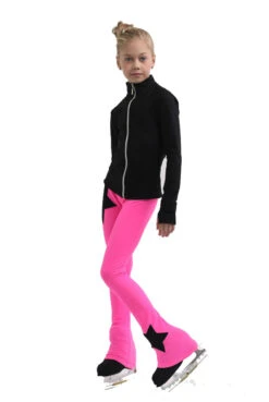 IceDress Figure Skating Jacket - Thermal - Disco Dance (Black With Hot Pink) -Figure Skating Equipment Shop 2 53680 73262.1582481267