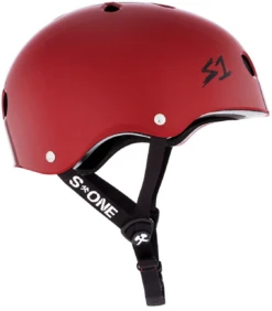 S1 Lifer Helmet - Blood Red Matte -Figure Skating Equipment Shop 2 59903.1651836767