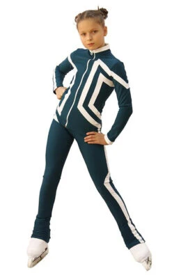 IceDress Figure Skating Outfit - Thermal - Vanguard - Sport (Dark Blue With White) -Figure Skating Equipment Shop 2e01d8b19743 83311 80451 24720.1582433201