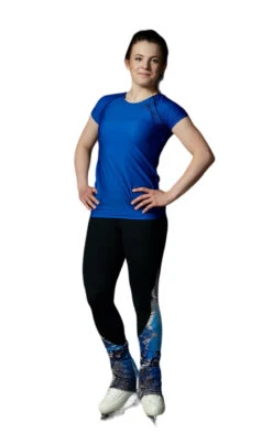 Elite Xpression - High Waist Black Legging - Marbled Blue -Figure Skating Equipment Shop 3 PhotoRoom.1685363634 22385.1685365456