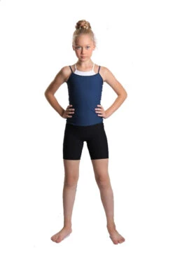 IceDress - Two-color Figure Skating Cami Top (10% OFF, Size CL, Dark Blue And White) -Figure Skating Equipment Shop 3.1672310652 68286.1684752315