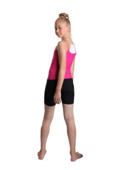 IceDress - Two-color Figure Skating Cami Top (Fuchsia And White) -Figure Skating Equipment Shop 3.1672310833 22931.1672314499