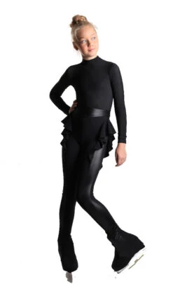 IceDress -Figure Skating Thermal Figure Skating Pants - Galaxy (Black) -Figure Skating Equipment Shop 3.1672311027 37263.1672314529
