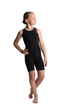 Icedress - Racerback Tank And Shorts (Black And Cocoa) -Figure Skating Equipment Shop 3.1672313837 32946.1672314837