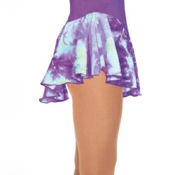 Jerry's 317 Glitter Tie Dye Figure Skating Skirts - Purple