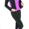Jerry's 362 Black/ Violet Sport Legging Top Seet (Size AL, Jacket Not Included) -Figure Skating Equipment Shop 362 PURPLE 63973.1628169635