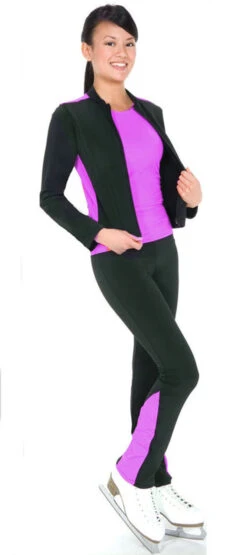 Jerry's 362 Black/ Violet Sport Legging Top Seet (Size AL, Jacket Not Included)