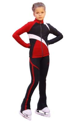 IceDress - IceDress Figure Skating Outfit - Thermal - Split (Gray)