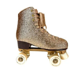 American Athletic Skate Wrap Womens - Sparkle Gold -Figure Skating Equipment Shop 3 31623.1650573117
