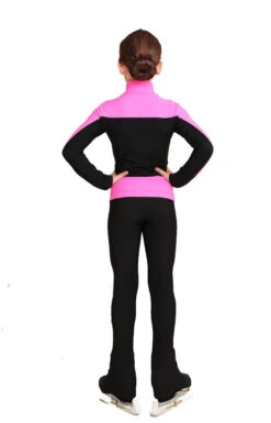 IceDress Figure Skating Pants - Thermal - Bubble Gum (Black, Hot Pink) -Figure Skating Equipment Shop 3 37853 75260 87100.1601498559