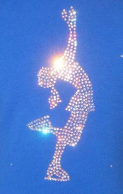 Blue Figure Skating Jacket With "Layback" Applique 8 Blue Figure Skating Jacket With "Layback" Applique -Figure Skating Equipment Shop 3 54550.1667941074