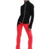 IceDress Figure Skating Pants - Thermal - Disco Dance (Black With Hot Coral) -Figure Skating Equipment Shop 3 69903 85740.1582492810