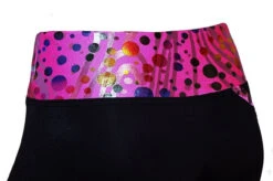 Criss Cross Poly/Spandex Party Pink Ice Skating Pants -Figure Skating Equipment Shop 3 93144.1667940553