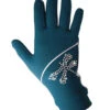 Icedress - Thermal Figure Skating Gloves "Shine" (Emerald With Rhinestones ) 2 Icedress - Thermal Figure Skating Gloves "Shine" (Emerald With Rhinestones ) -Figure Skating Equipment Shop 3a408d6c0e67 66377.1553865886