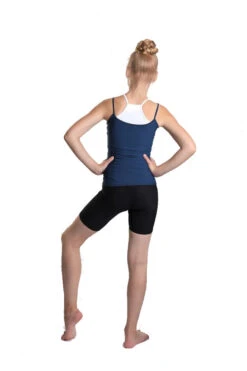 IceDress - Two-color Figure Skating Cami Top (Dark Blue And White) -Figure Skating Equipment Shop 4.1672310653 37799.1672314470