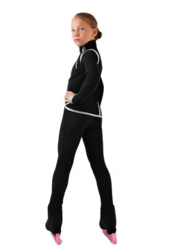 IceDress - Thermal Figure Skating Outfit - Orion (Black And Silver) -Figure Skating Equipment Shop 4.1672312767 56169.1672314875